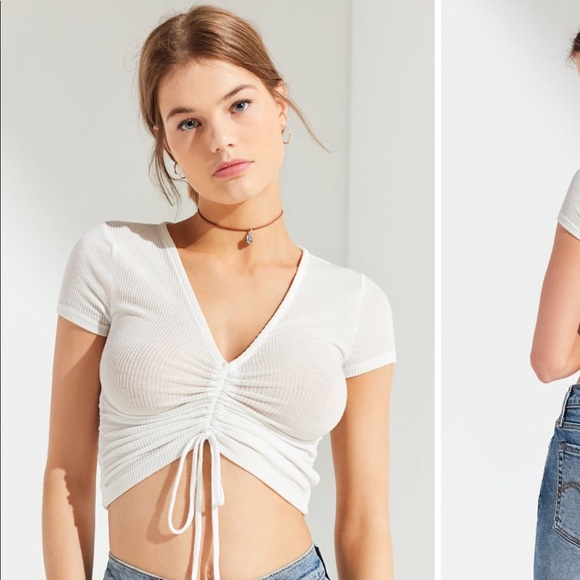 Urban Outfitters Tops - CLOSET CLOSING ✨ alexa ruched short sleeve top